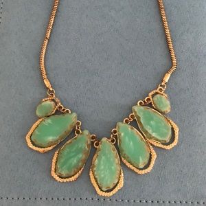 Antique gold and turquoise necklace